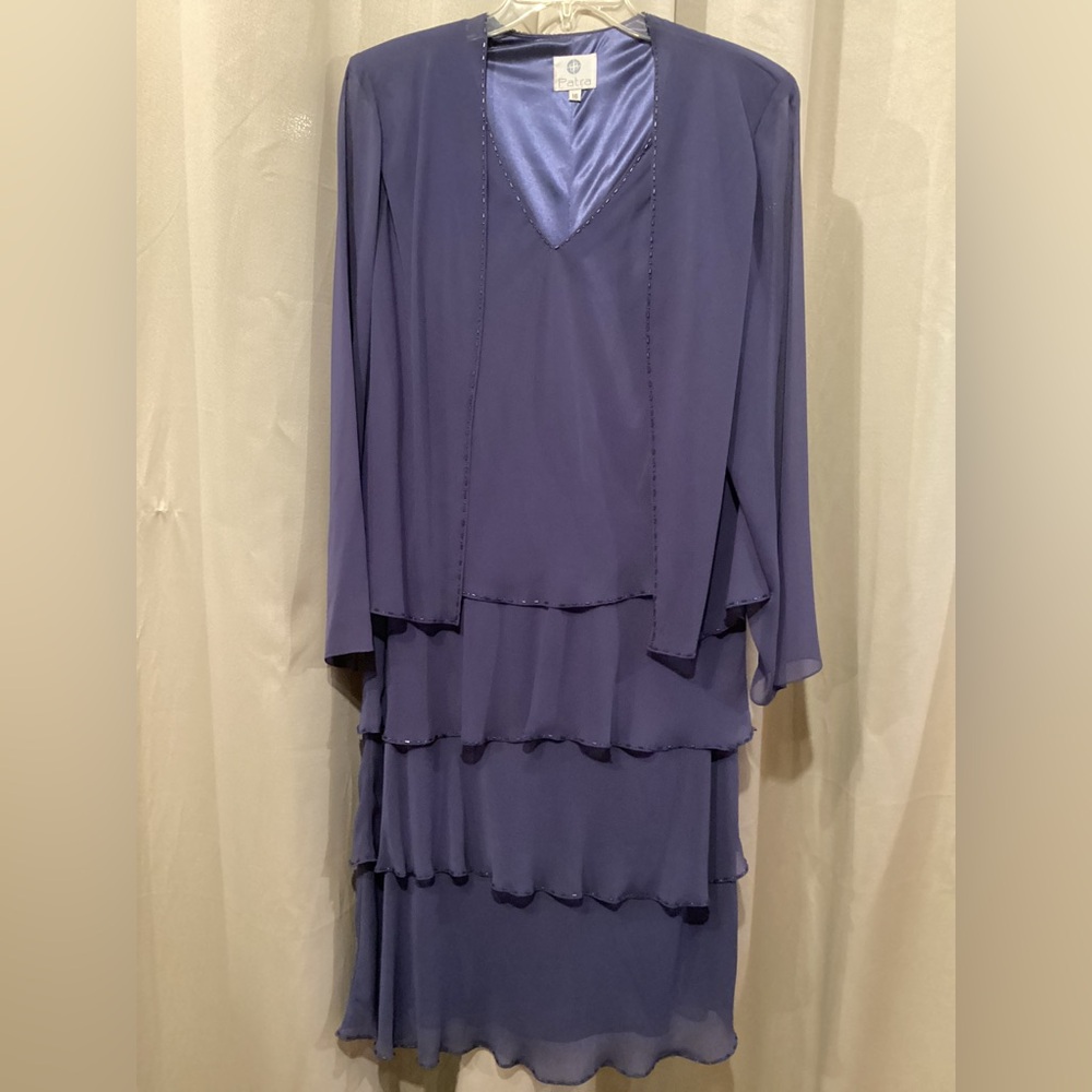 Patra Deep Blue Dress